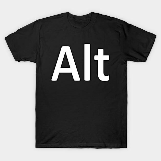 Alt T-Shirt by YellowLion